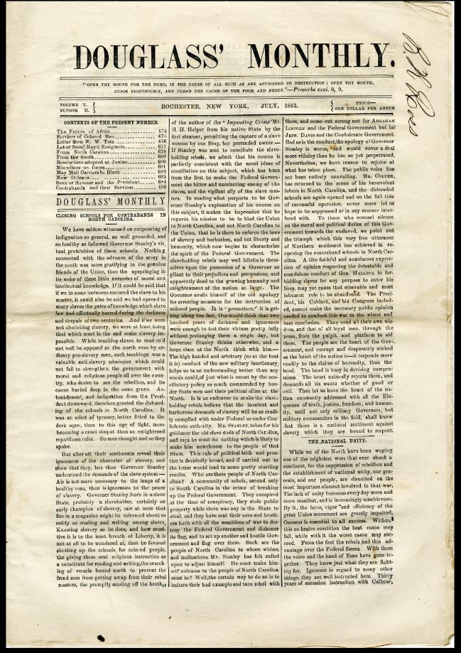 Frederick Douglass Writes About Minstrelsy, +Bonus